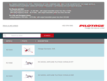 Tablet Screenshot of pilotage-rc.com